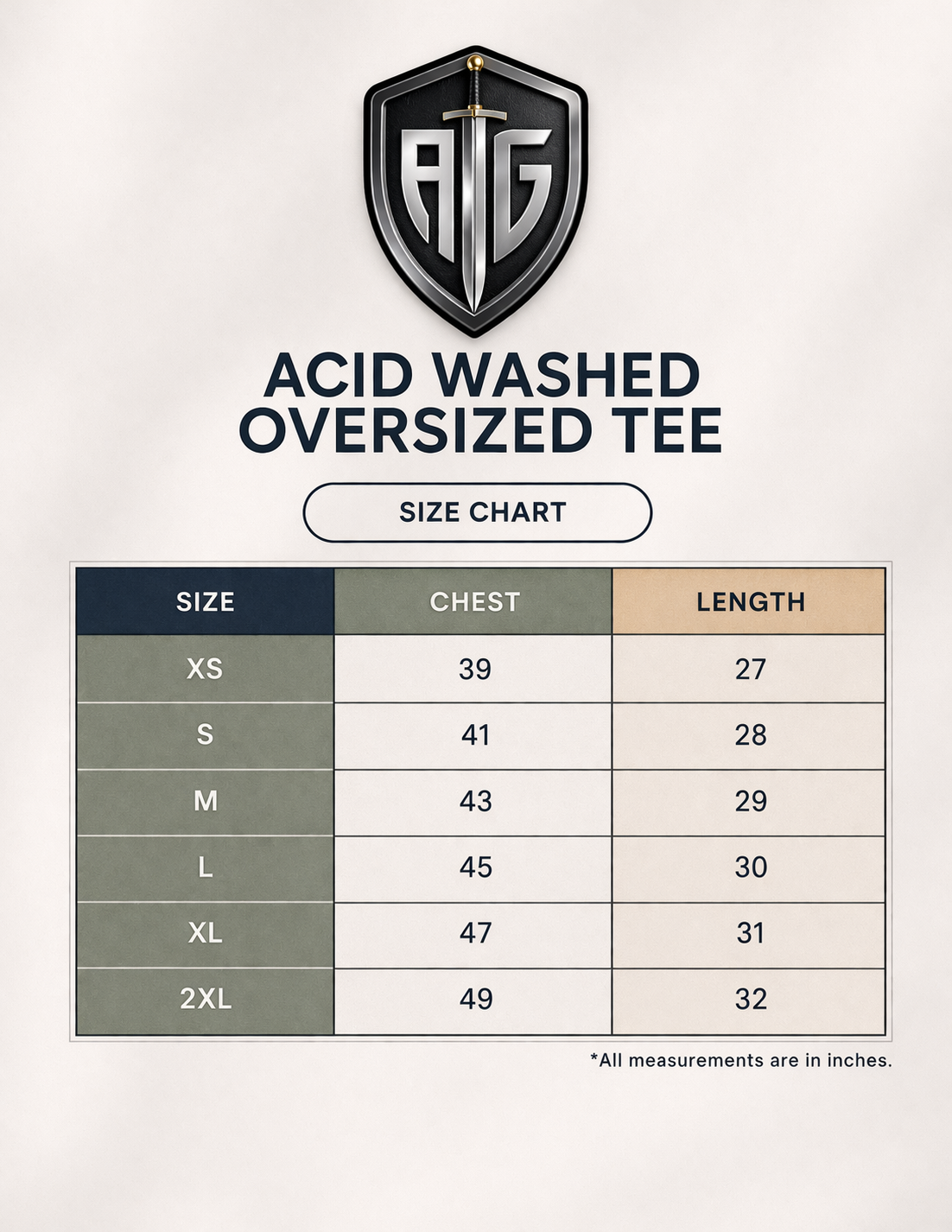 Awesome God | Acid Washed Oversized Tee | 240 GSM