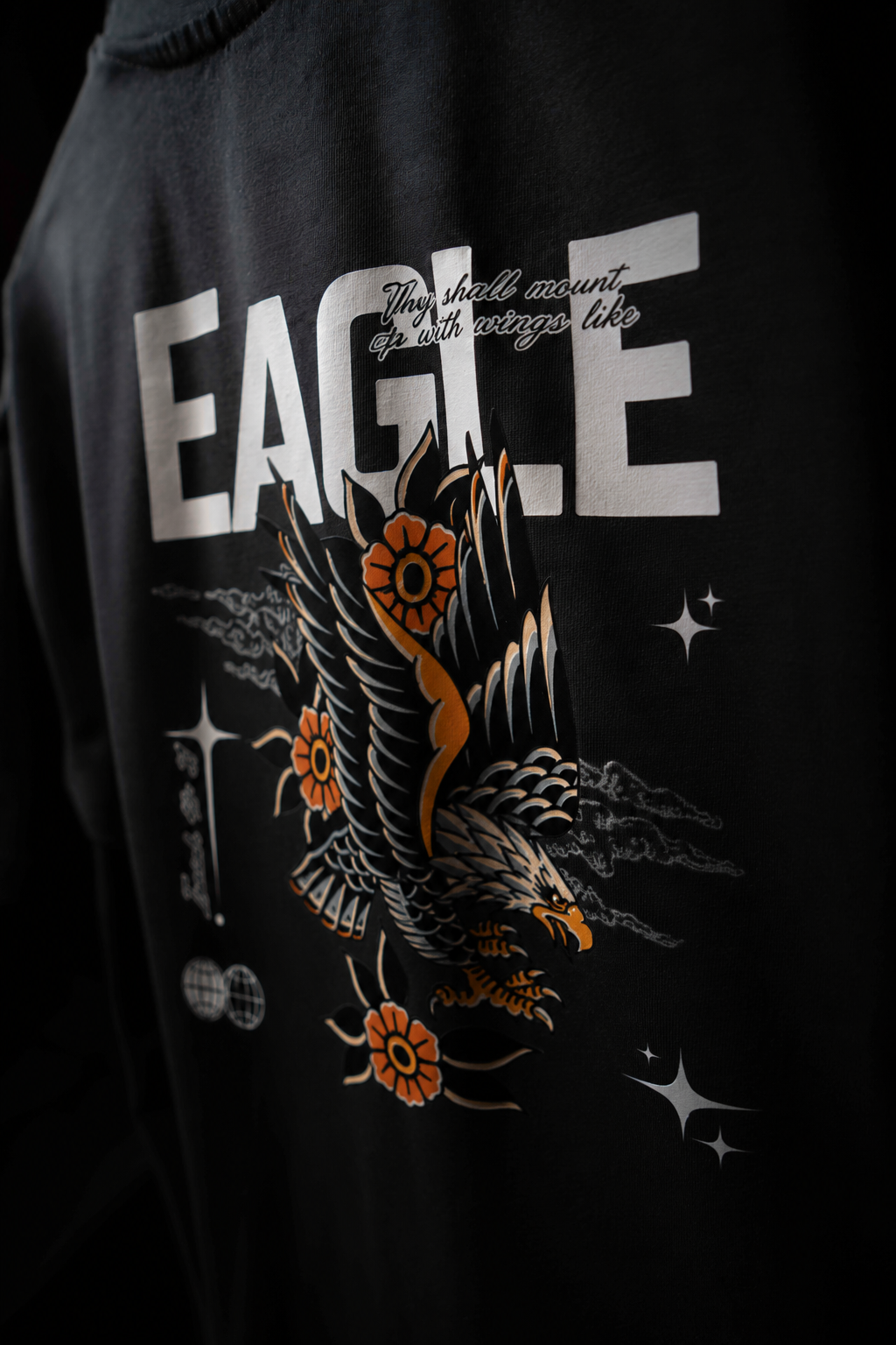 Eagle | Unisex Terry Oversized Tee 260 GSM Terry-knit