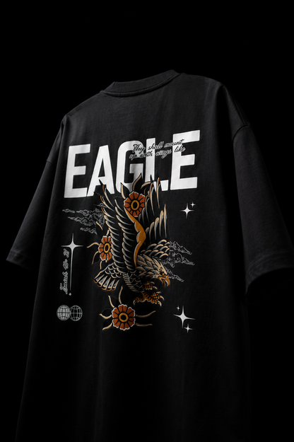 Eagle | Unisex Terry Oversized Tee 260 GSM Terry-knit